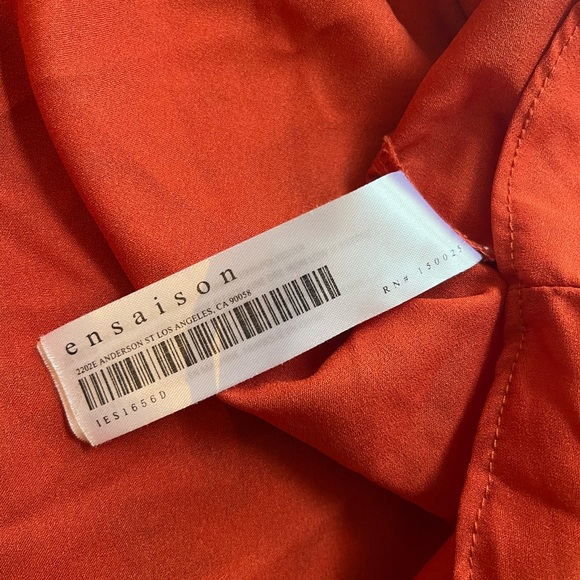 En Saison Gorgeous Smocked Floral Mini Dress, Size Medium - Picture 14 of 16